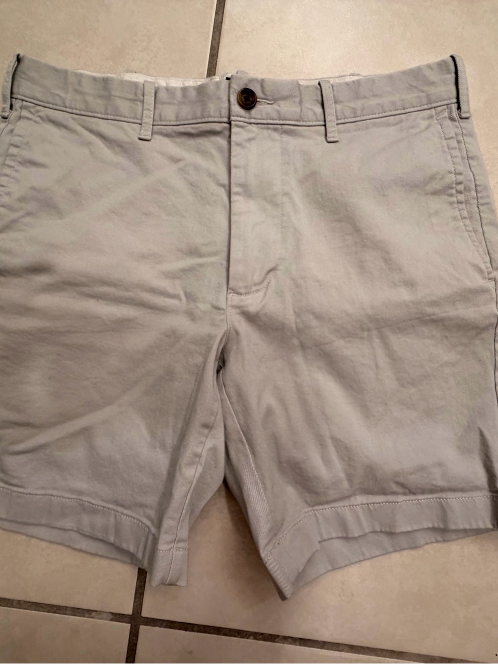 J. Crew Men's Slim Straight Jeans in Light Gray